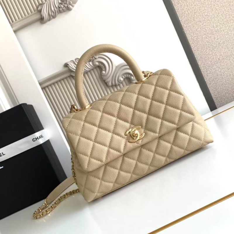 Ch**el top handle bags